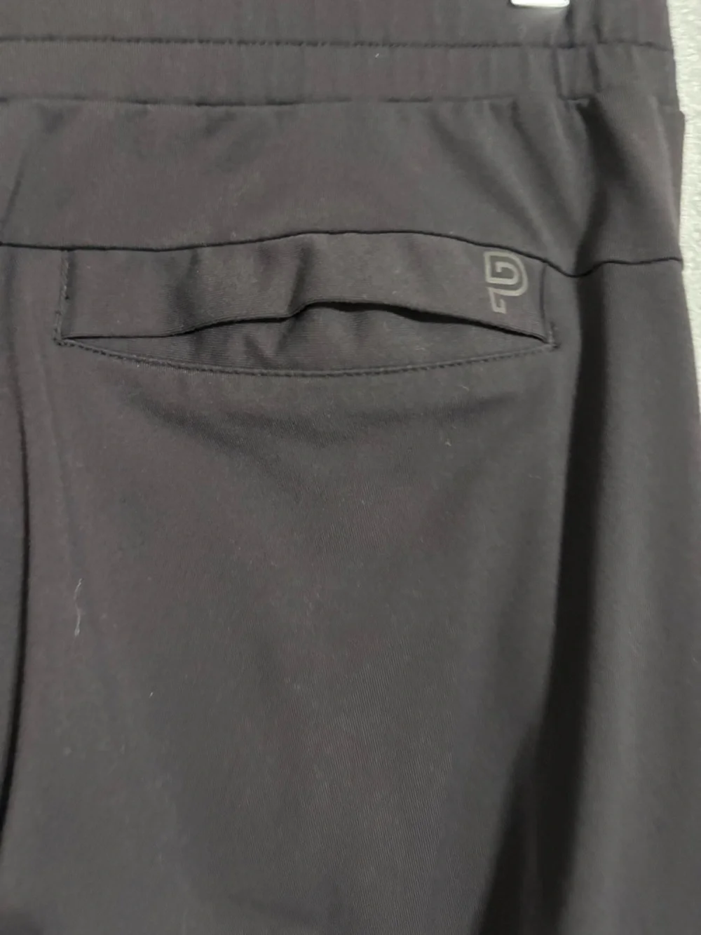 Men's Public Rec Black Casual Drawstring Pants - Comfortable Everyday - Hemmed